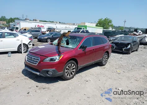 2016 Subaru Outback 2.5I Limited z USA, uszkodzony, nr VIN 4S4BSAJCXG3263831